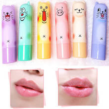 1pc Moisturizing Colourless Cartoon Lip Balm Natural Plant Sphere Lip Gloss Fruit Embellish And Aloe Color Change Lipstick TSLM2 2024 - buy cheap