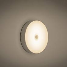 Led sob a luz do armário usb recarregável guarda-roupa luz sensor de movimento luz da noite para armário luzes de parede 2024 - compre barato