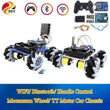 WIFI Control 65mm Mecanum wheel RC Car Chassis PS2 Control 4WD  Smart Car Chassis  Omni Wheel Tire And TT Motor Set For Arduino 2024 - buy cheap