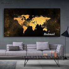 Abstract Black Gold World Map 5d diy Diamond Painting mosaic diamond Embroidery full drill Mosaic Large home decor EE241 2024 - buy cheap