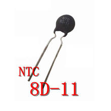 Resistor térmico ntc 8d-11 do resistor do termistor de 10 pces 2024 - compre barato