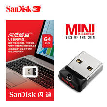 USB Flash Drive SanDisk CZ33 128GB/64GB/32GB/16GB Pen Drive Pendrive USB flash USB de memoria de disco 2,0 flash Memory Stick 2024 - buy cheap