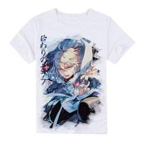 Seraph of the end Mikaela Hyakuya Tees T-Shirts tshirt Seraph of the end Mikaela student breathable t-shirt tshirt 2024 - buy cheap