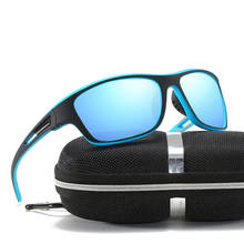 Брендовые Дизайнерские мужские поляризованные солнцезащитные очки, мужские очки для вождения, солнцезащитные очки с покрытием UV400, очки gafas de sol 2024 - купить недорого