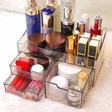 Plastic Makeup Organizer Drawer Storage Boxes Women Cosmetics Case Jewelry Nail Polish Storage Bathroom Make up Organizer 2024 - buy cheap