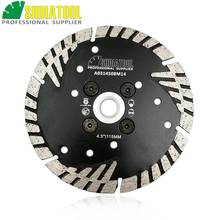 SHDIATOOL M14 Flange 4.5"/115MM Diamond Cutting Disc Hot Pressed Saw Blade Diamond Wheel Granite Marble Masonry Concrete Blade 2024 - buy cheap