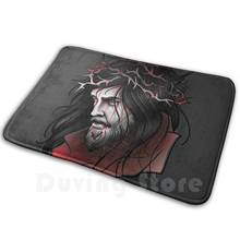 Jesús Christ Soft Non-Slip Mat Rug Carpet Cushion Alternativo Cool Skate Jesus Tattoo Beauty Street Original Rock Punk 2024 - buy cheap