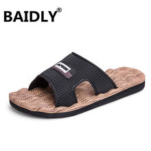New Summer Cool Water Flip Flops Men High Quality Soft Massage Beach Slippers Fashion Man Casual Shoes Big Size Zapatos 2024 - buy cheap