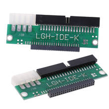 Hot sale 3.5 IDE male to 2.5 IDE female 44 pin to 40 pin SATA converter adapter card for laptop desktop PC 2024 - купить недорого