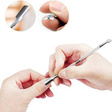 1Pc Nail File Cuticle Spoon Remover Manicure Trimmer Cuticle Pusher Stainless Steel Nail Tools 2024 - buy cheap