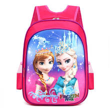Disney-mochila escolar de Frozen y Elsa para niño y niña, bolso de hombro, regalo, Spiderman 2024 - compra barato
