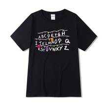 Stranger Things T-shirt Alphabet Print Men And Women Funny Stranger Things High Quality Fashion Short Sleeve Top  T shirt 2024 - buy cheap