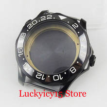 6 Models PVD Plated 41mm Watch Case With Sapphire Glass Rotating Bezel Fit ETA 2836 MIYOTA Movement 2024 - buy cheap