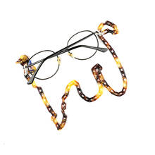 Wgoud-Cadena de acrílico para gafas de sol para mujer, cordón antideslizante para gafas de lectura, soporte para correa de cuello, 2020 2024 - compra barato