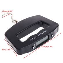 Portable Digital Hand-held Scale 50Kg Baggage Fish Hook Hanging Electronic Scale 2024 - buy cheap