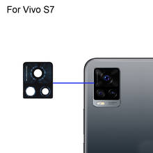 Комплект из 2 предметов высокого качества для Vivo S7 сзади Камера Стекло линзы тестовая хорошо подходит для Vivo S 7 Запчасти Замена VivoS7 2024 - купить недорого