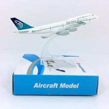 16CM 1:400 B747-400 model Air New Zealand airlines with base metal diecast alloy aircraft plane collectible display model 2024 - buy cheap