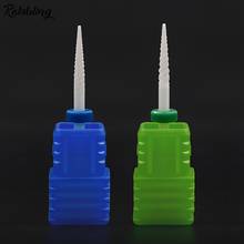 Rolabling White Ceramic Nail Drill Bits Electric Nail Drill Machine Manicure Milling Cutters Pedicure Tools Drilling 2024 - buy cheap