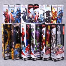 Figuras de acción de los vengadores de Marvel, Venom, Capitán América, Iron Man, modelo coleccionable de PVC, juguete para niños, 30cm, novedad de 2019 2024 - compra barato