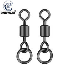 DNDYUJU 10pcs Carp Fishing Micro Ring Swivel Flexi Accessories For Carp Fishing Rolling Swivel with Ring Fishing Tackle 2024 - buy cheap