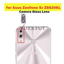 Asus zenfone 5z zs620kl lente da câmera traseira, 2 peças para câmera traseira principal, com cola e peças para reparo 2024 - compre barato