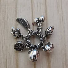 925 Sterling Silver Fruit spacer Charm Bead European Jewelry charms for jewelry making 2024 - buy cheap