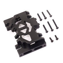 Aluminum Alloy TRX4 Gearbox Mount Base Chassis Skid Plate for 1/10 RC Crawler TRAXXAS TRX-4 Defender Bronco Blazer G500 Upgr 2024 - buy cheap