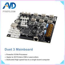 Clone Newest Duet 3 MB 6HC Upgrades Controller Board DuetWifi Advanced 32bit Motherboard For 3D Printer CNC Machine 2024 - buy cheap