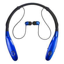 Hbs900s-fone de ouvido esportivo sem fio, à prova d'água, com bluetooth, faixa no pescoço, som grave, e microfone, para iphone e xiaomi 2024 - compre barato