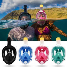 Máscara de buceo de cara completa para adultos y jóvenes, equipo de buceo antiniebla, antifugas 2024 - compra barato