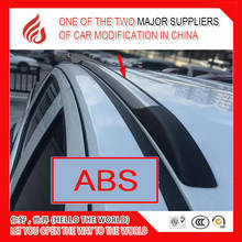 Hot sale 2 Pcs ABS silver color sticker install car side rail roof rack for Hilux Revo 2015 2016 2017 2018 2024 - buy cheap