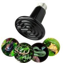 3Pcs Pet Heating Light Bulb Infrared Black Ceramic Emitter Heat Lamp Reptile Tortoise Animals Heater Brooder 220V-240V 2024 - buy cheap