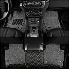 Good quality! Custom special car floor mats for Renault Captur 2019-2014 waterproof double layers car carpets for Captur 2016 2024 - buy cheap