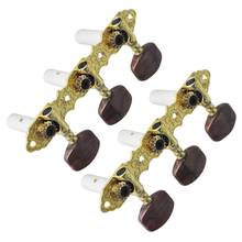 Classical Guitar Tuning Pegs Machine Heads Tuner Brown 2024 - buy cheap