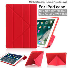 New fashion simple For iPad 9.7 inch 5th 6th Generation, Soft TPU Leather Smart Cover iPad 9.7 2017 2018 Case Funda A1893/A1954 2024 - buy cheap