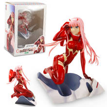 Figura de Anime DARLING in the FRANXX Zero Two 2, 14,5 cm, código: 002, modelo de figura de acción de PVC, colección de juguetes, regalos de navidad 2024 - compra barato