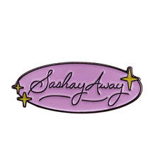 Мягкая эмалированная булавка SASHAY AWAY Rupauls Drag racing Queen Katya Zamolodchikova LGBT RPDR All Stars Badge 2024 - купить недорого