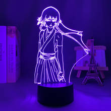 3d Lamp Anime Bleach Soifon for Bedroom Decor Nightlight Cool Birthday Gift Acrylic Led Night Light Soifon Bleach 2024 - buy cheap