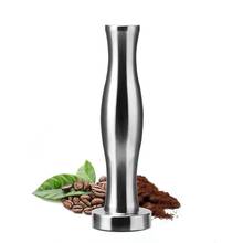 For Nespresso Stainless Steel Refillable for Nespresso Capsules Coffee Powder Hammer Tamper Stand Reusable Flat Bottom Tamper 2024 - buy cheap