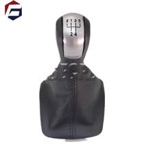 5 Speed Car Gear Stick Shift Knob With Leather Boot For Skoda Octavia A5 MK2 2004 2005 2006 2007 2008 Car-Styling 2024 - buy cheap