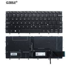 Novo teclado inglês para dell xps 13 9370 13-9370 13-9370-d1705s 9317 13-9380 teclado portátil eua preto notebook teclado 2024 - compre barato