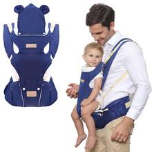 Ergonomic Baby Carrier 0-36 Months Breathable Front Facing Carry Ergonomic Kangaroo Backpack Hipsit Baby Sling With Waist Stool 2024 - buy cheap