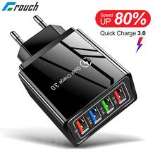 Quick Charge 3.0 USB Charger for Huawei Mate 30 Samsung S10 A50 Tablet QC 3.0 Fast Wall Chargers US/EU Plug Adapte for iPhone 11 2024 - buy cheap
