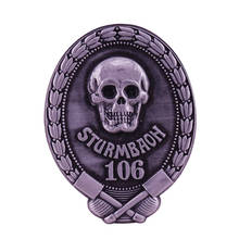 WW1 Немецкий штурмбаон 106 Freikorp значок медаль коллекционные предметы 2024 - купить недорого