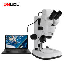 Visor electrónico con cámara integrada de 3MP, Binocular HD con zoom USB 3,5 y 90X, microscopio estéreo con luz LED, soldadura de reparación de teléfono 2024 - compra barato