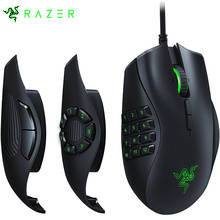 Игровая мышь Razer Naga Trinity: оптический датчик 16000 DPI-освещение Chroma RGB-Сменная боковая пластина w/ 2, 7, 12 кнопок 2024 - купить недорого