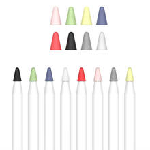 10 Uds. De puntas de lápiz Stylus, reemplazo de funda de silicona para Apple Pencil 1ª y 2ª generación para Pencil 1, 2, punta protectora 2024 - compra barato