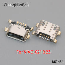 Chenghaoran 2 peças para vivo x21 x23/x21i x21plus x21ud micro usb tomada de dados de carregamento placa-mãe reparação jack dock conector 2024 - compre barato
