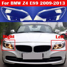 Capa protetora para farol de carro, lente de vidro frontal, luminária transparente, invólucro de luzes, para bmw z4 e89 2004-2012 2024 - compre barato