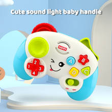 Brinquedo educacional para bebês, joystick multifuncional com som e luz elétrica para crianças, presente musical, iluminação, controle de aprendizado 2024 - compre barato